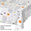 Halloween Activity Paper Tablecover