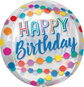 16" Happy Birthday Circle Balloon