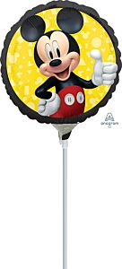 14" Mickey Or Minnie Balloon Stick