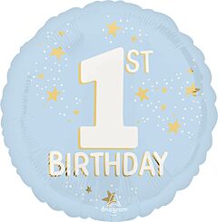 17" 1st Birthday Balloon