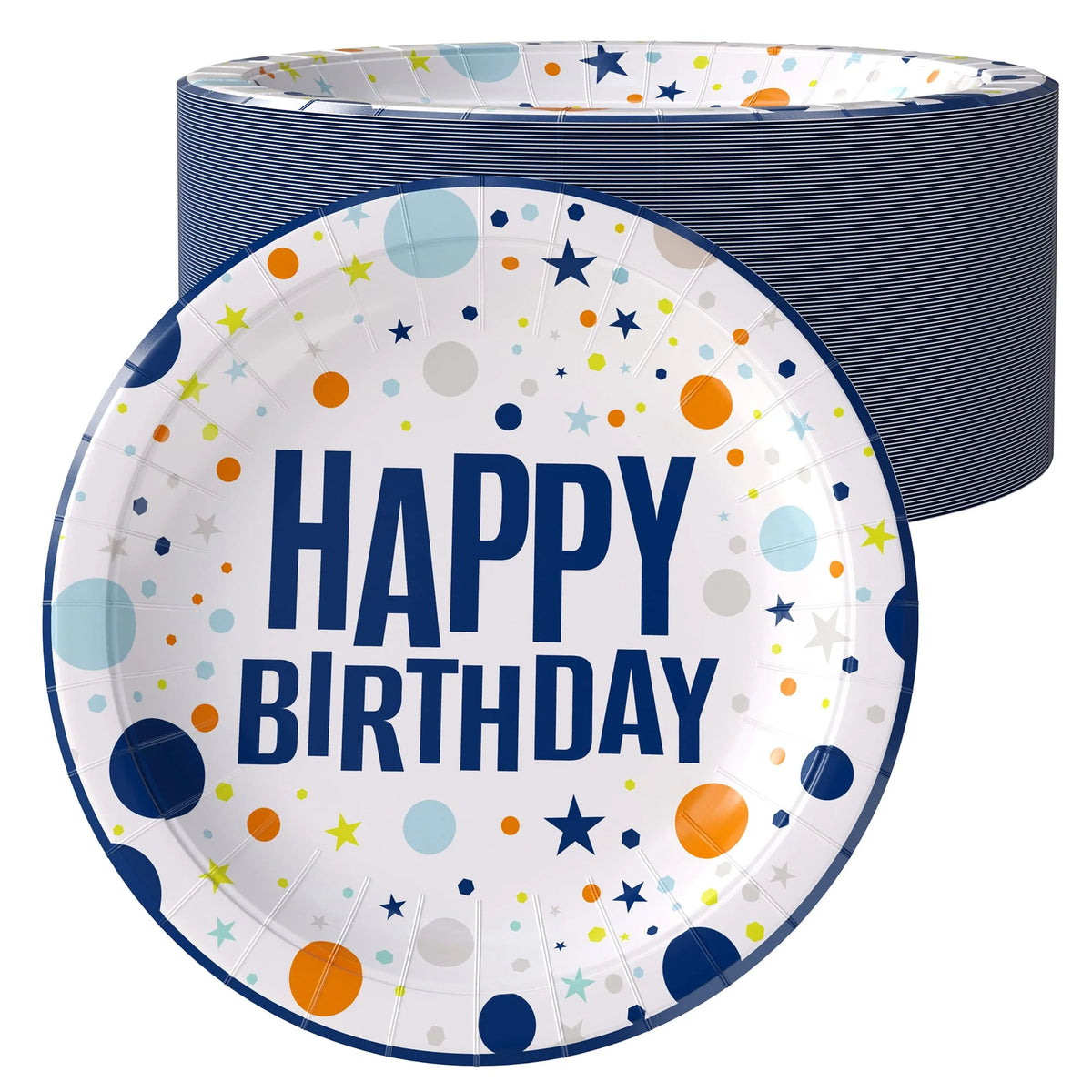 7" Birthday Plates (50 count)