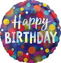 18" Happy Birthday Balloon