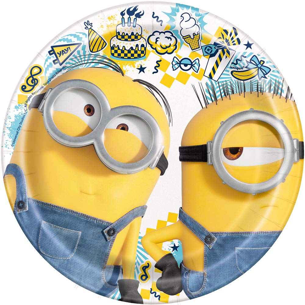 Minions 7-Inch Party Plates (8 Pack)