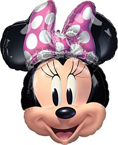 26" Mickey & Minnie Face Balloon
