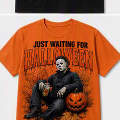 Just waiting for Halloween T-shirt